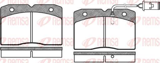 Kawe 0211 22 - Тормозные колодки, дисковые, комплект autospares.lv