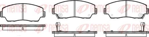 Kawe 0218 02 - Тормозные колодки, дисковые, комплект autospares.lv