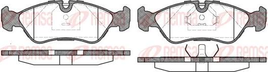 Kawe 0286 20 - Тормозные колодки, дисковые, комплект autospares.lv