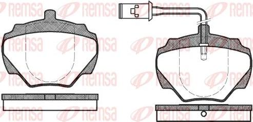 Kawe 0222 01 - Тормозные колодки, дисковые, комплект autospares.lv