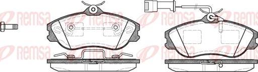 Kawe 0276 22 - Тормозные колодки, дисковые, комплект autospares.lv