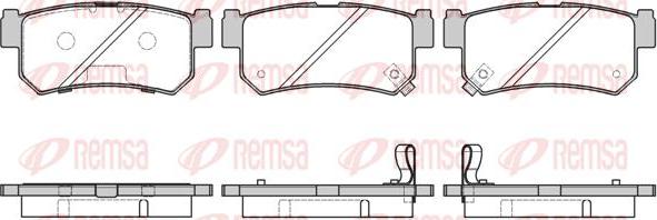 Kawe 0746 42 - Тормозные колодки, дисковые, комплект autospares.lv