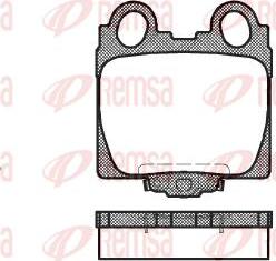 Kawe 0743 04 - Тормозные колодки, дисковые, комплект autospares.lv