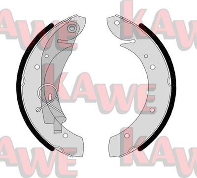 Kawe 07420 - Комплект тормозных колодок, барабанные autospares.lv