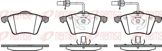 Kawe 0721 02 - Тормозные колодки, дисковые, комплект autospares.lv