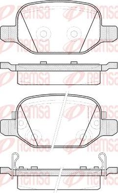 Kawe 0727 52 - Тормозные колодки, дисковые, комплект autospares.lv