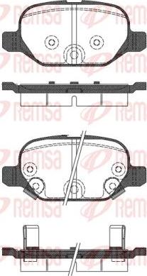 Kawe 0727 32 - Тормозные колодки, дисковые, комплект autospares.lv