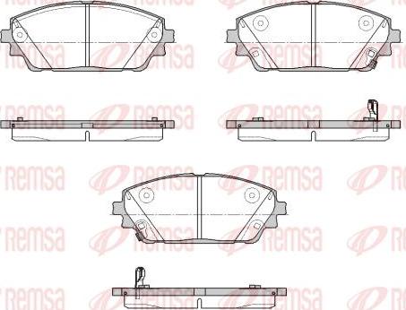 Kawe 1900 02 - Тормозные колодки, дисковые, комплект autospares.lv