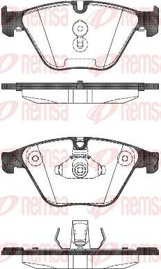 Kawe 1496 00 - Тормозные колодки, дисковые, комплект autospares.lv