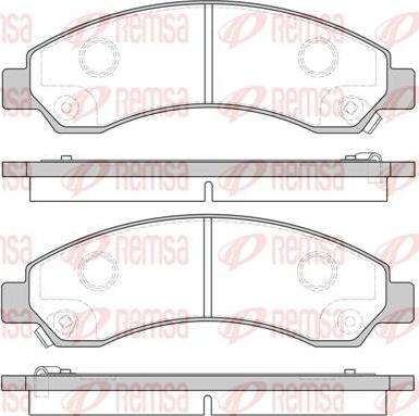 Kawe 1456 04 - Тормозные колодки, дисковые, комплект autospares.lv