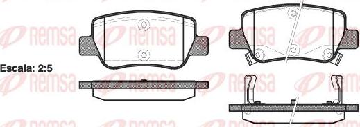 Kawe 1403 02 - Тормозные колодки, дисковые, комплект autospares.lv