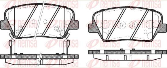 Kawe 1412 12 - Тормозные колодки, дисковые, комплект autospares.lv