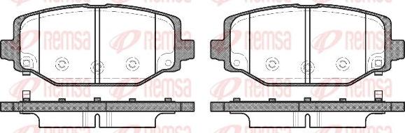 Kawe 1483 04 - Тормозные колодки, дисковые, комплект autospares.lv