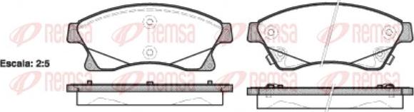 Kawe 1431 12 - Тормозные колодки, дисковые, комплект autospares.lv