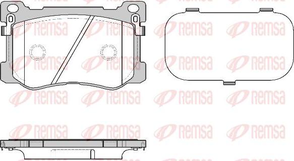 Kawe 1475 12 - Тормозные колодки, дисковые, комплект autospares.lv