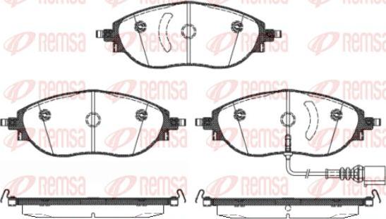 Kawe 1470 01 - Тормозные колодки, дисковые, комплект autospares.lv