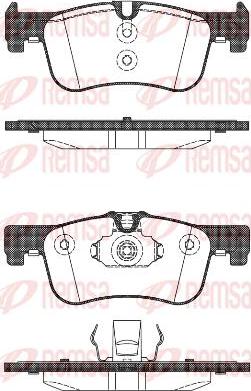 Kawe 1478 10 - Тормозные колодки, дисковые, комплект autospares.lv