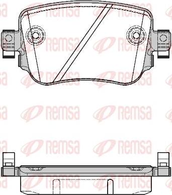 Kawe 1549 08 - Тормозные колодки, дисковые, комплект autospares.lv