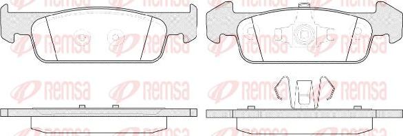 Kawe 1540 10 - Тормозные колодки, дисковые, комплект autospares.lv