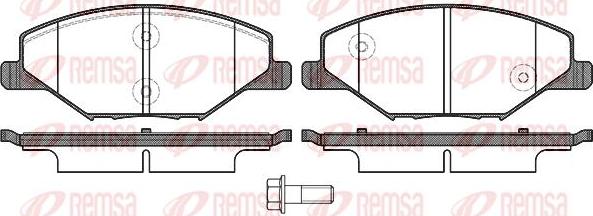 Kawe 1553 00 - Тормозные колодки, дисковые, комплект autospares.lv