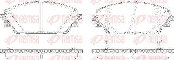 Kawe 1569 02 - Тормозные колодки, дисковые, комплект autospares.lv