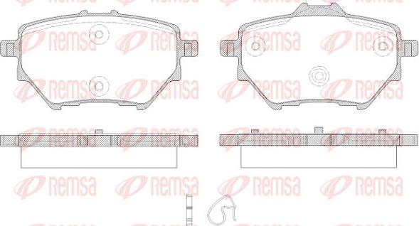 Kawe 1562 00 - Тормозные колодки, дисковые, комплект autospares.lv