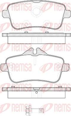 Kawe 1503 00 - Тормозные колодки, дисковые, комплект autospares.lv