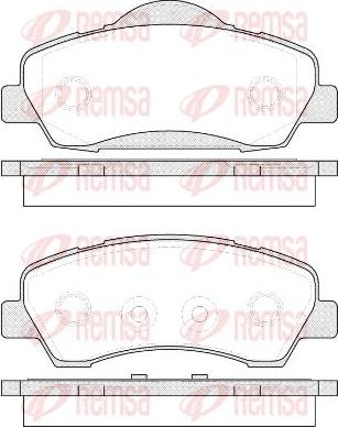 Kawe 1530 00 - Тормозные колодки, дисковые, комплект autospares.lv