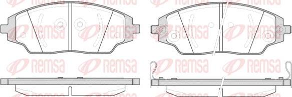 Kawe 1537 02 - Тормозные колодки, дисковые, комплект autospares.lv