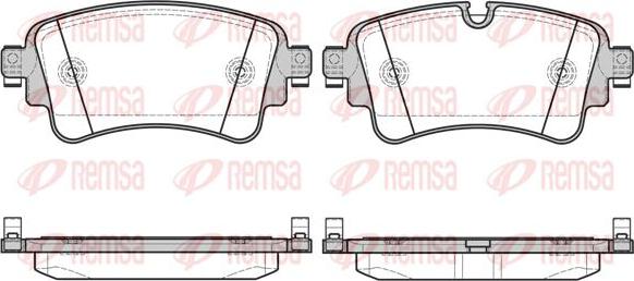 Kawe 1669 08 - Тормозные колодки, дисковые, комплект autospares.lv