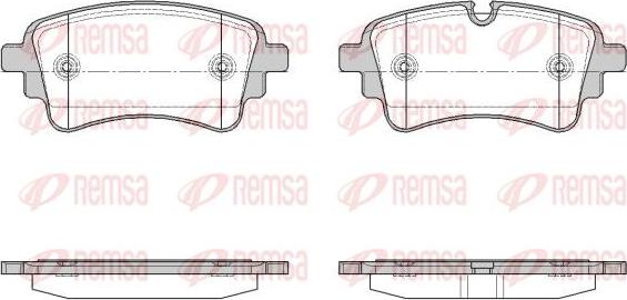 Kawe 1669 10 - Тормозные колодки, дисковые, комплект autospares.lv