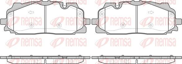 Kawe 1667 00 - Тормозные колодки, дисковые, комплект autospares.lv