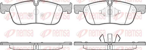 Kawe 1633 10 - Тормозные колодки, дисковые, комплект autospares.lv