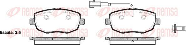 Kawe 1099 01 - Тормозные колодки, дисковые, комплект autospares.lv