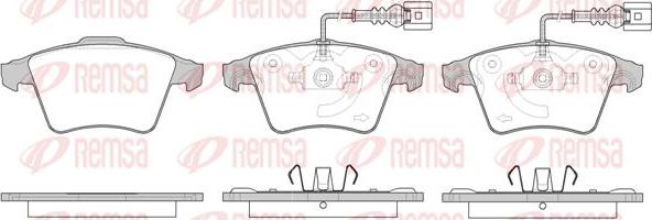 Kawe 1045 22 - Тормозные колодки, дисковые, комплект autospares.lv