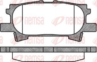 Kawe 1040 00 - Тормозные колодки, дисковые, комплект autospares.lv