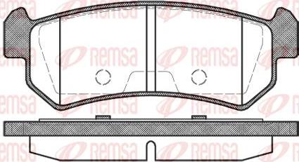 Kawe 1048 00 - Тормозные колодки, дисковые, комплект autospares.lv