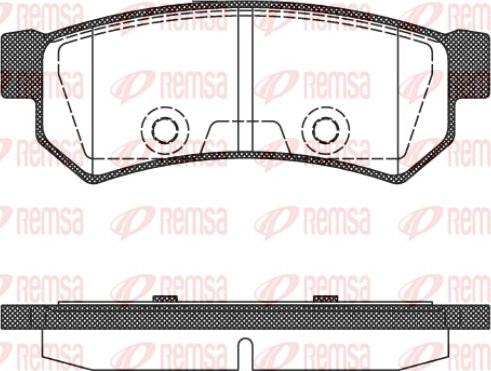 Kawe 1048 10 - Тормозные колодки, дисковые, комплект autospares.lv