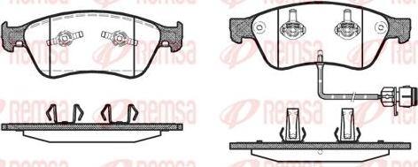 Kawe 1056 12 - Тормозные колодки, дисковые, комплект autospares.lv