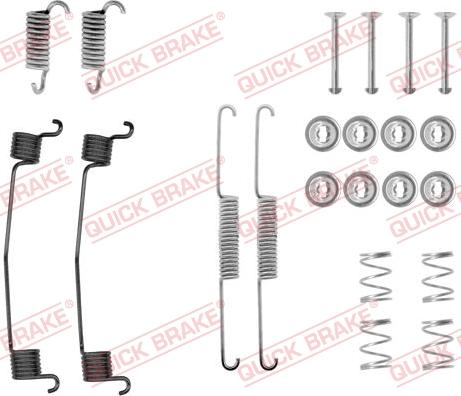 Kawe 105-0561 - Комплектующие, барабанный тормозной механизм autospares.lv