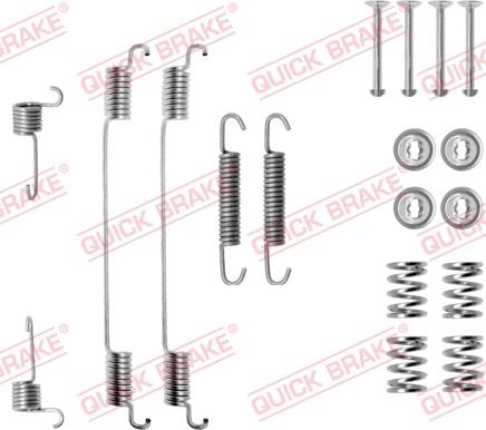 Kawe 105-0682 - Комплектующие, барабанный тормозной механизм autospares.lv