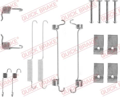 Kawe 105-0677 - Комплектующие, барабанный тормозной механизм autospares.lv