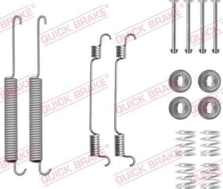 Kawe 105-0806 - Комплектующие, барабанный тормозной механизм autospares.lv