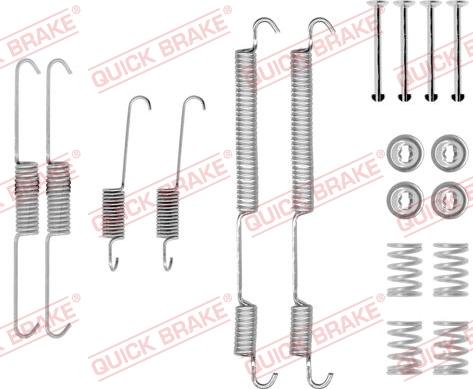 Kawe 105-0753 - Комплектующие, барабанный тормозной механизм autospares.lv