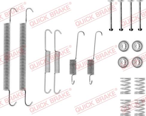 Kawe 105-0757 - Комплектующие, барабанный тормозной механизм autospares.lv