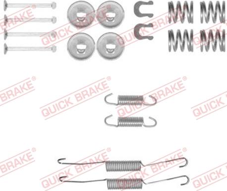 Kawe 105-0778 - Комплектующие, барабанный тормозной механизм autospares.lv