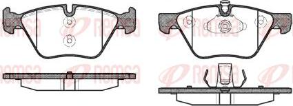 Kawe 1052 00 - Тормозные колодки, дисковые, комплект autospares.lv