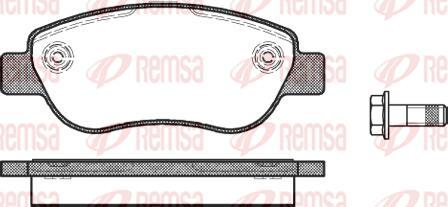 Kawe 1069 00 - Тормозные колодки, дисковые, комплект autospares.lv