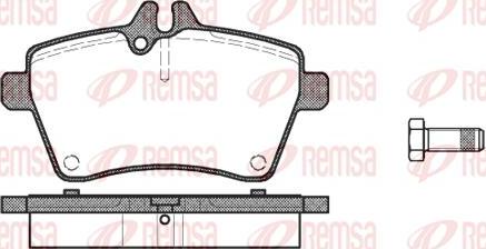 Kawe 1144 00 - Тормозные колодки, дисковые, комплект autospares.lv