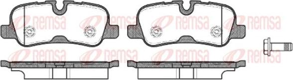 Kawe 1159 10 - Тормозные колодки, дисковые, комплект autospares.lv